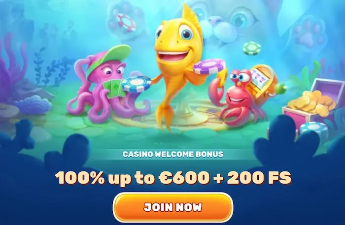 Spinfin Casino Home banner
